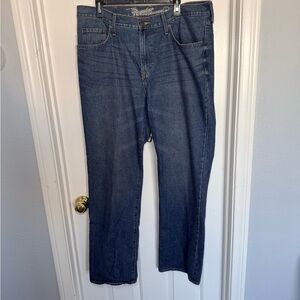 Old Navy Relaxed Fit Dark Blue Jeans